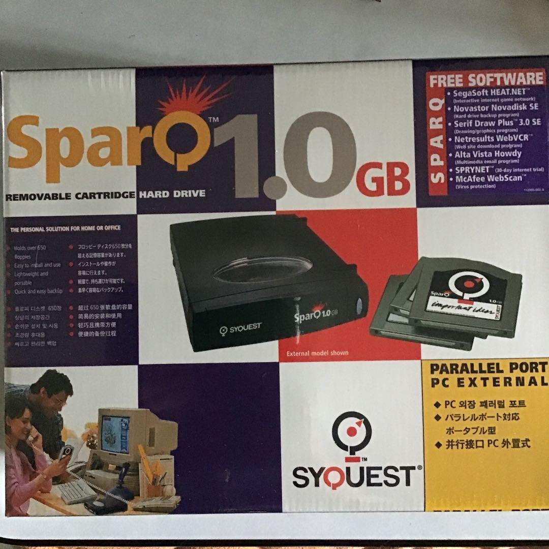 SYQUEST SparQ 1.0GB 開封品1個　未開封品3個セット