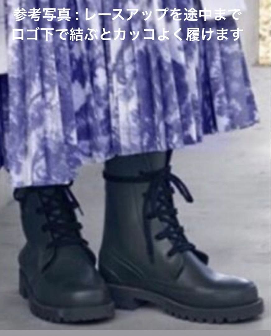 【値下げ ⭐︎ 美品】Dior ディオール黒 ブーツ36.5 D-QUEST