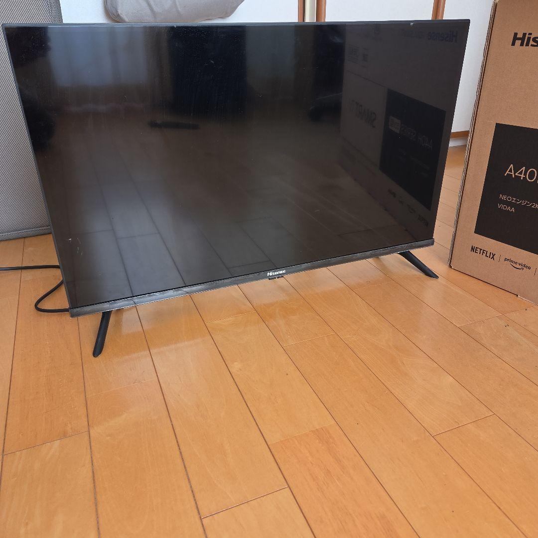 壊れています　Hisense A40Hシリーズ 32V型 スマートテレビ