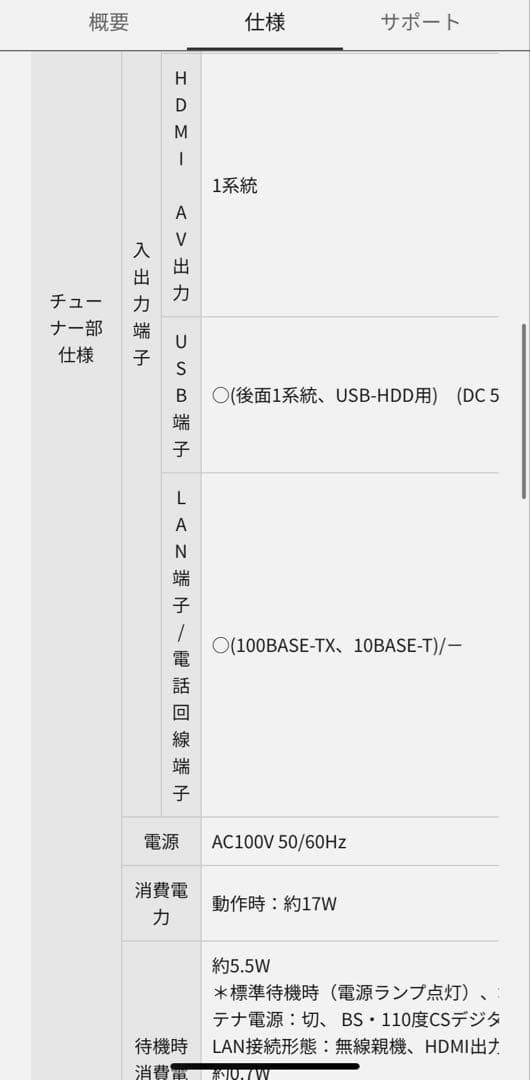 Panasonicプライベートビエラ15型 UN-15TD7D