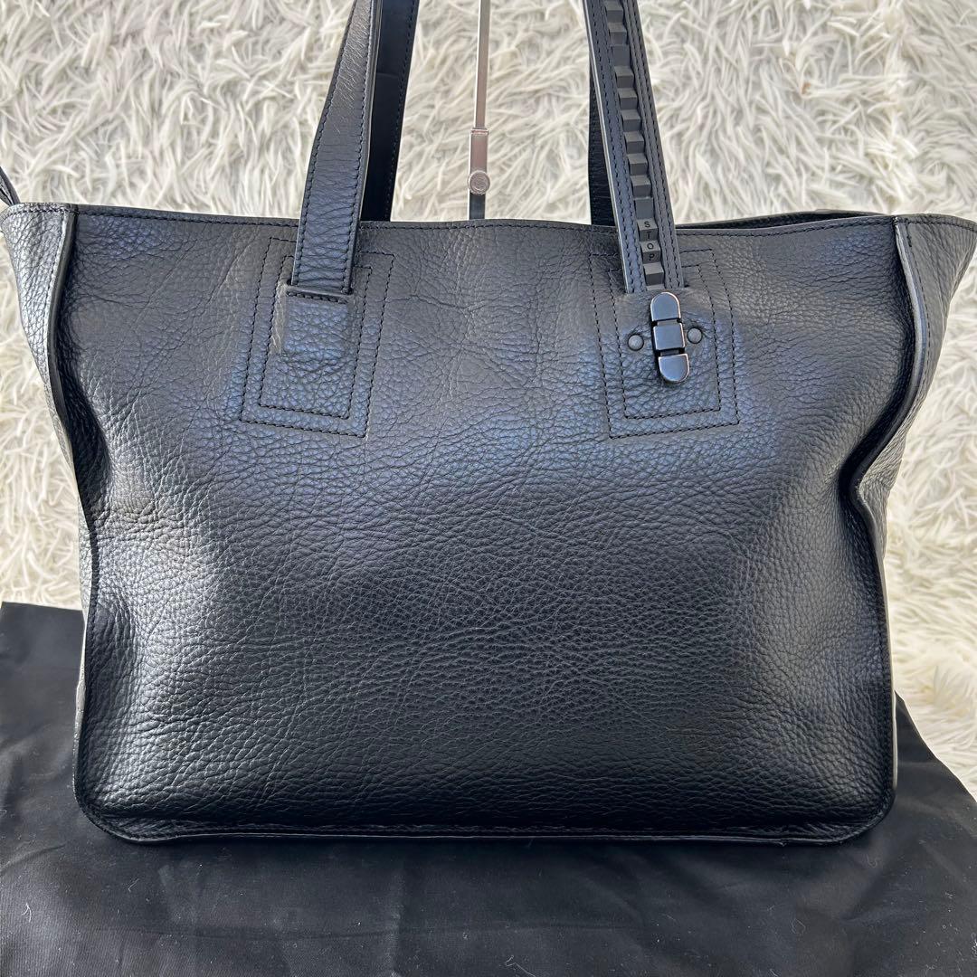 美品✨ トモエ トートバッグ ユナイテッドアローズ別注 シボ革 ハンドル調整可能