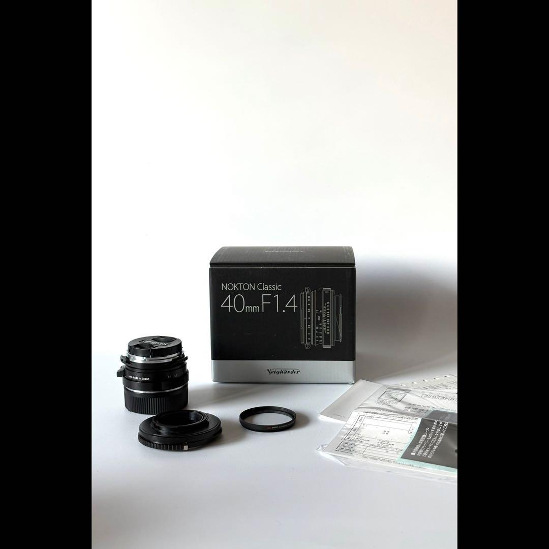 NOKTON Classic 40mm F1.4 SC VM マウントアダプター