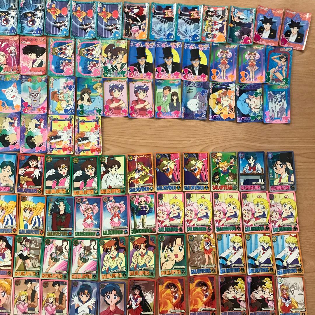 セーラームーン　カードダス 450枚以上　当時物