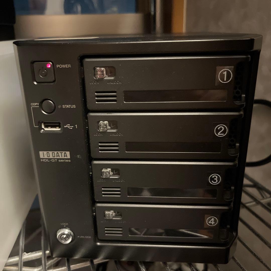 アイ・オー・データ機器 HDL-GT4.0 RAID5対応ネットワーク 4TB