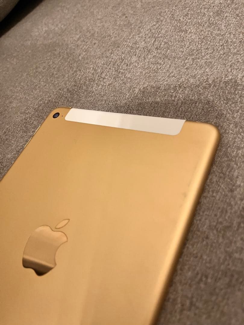 Apple iPad mini 4 本体 ゴールド