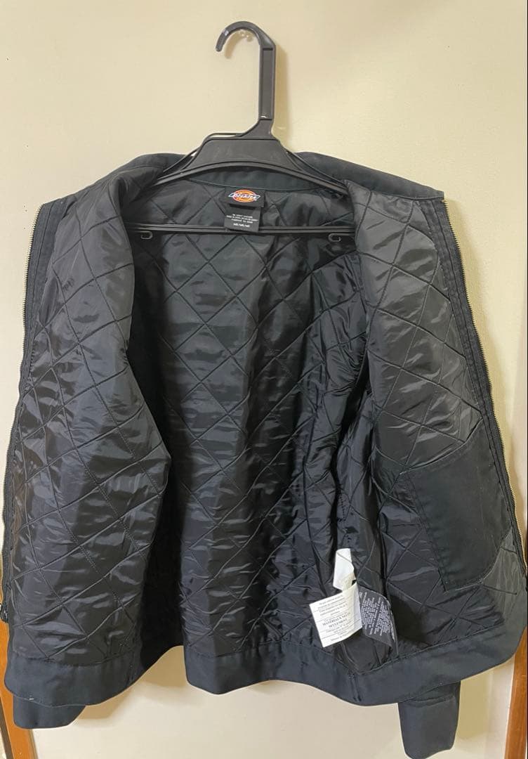 Dickies アイゼンハワージャケットRN 20597 ブラック　中綿入り