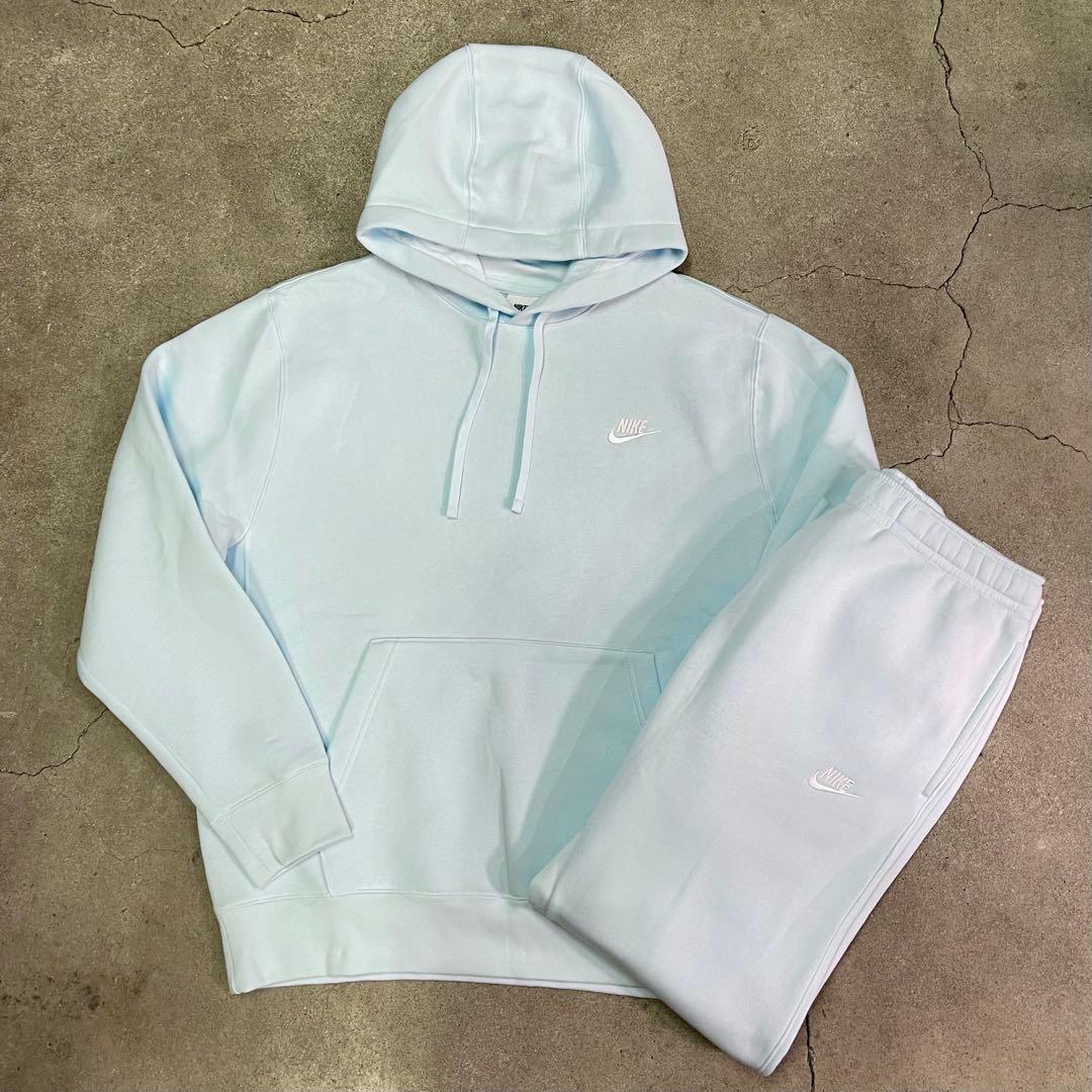 Nike Sportswear Club Fleece セットアップ 水色 XL