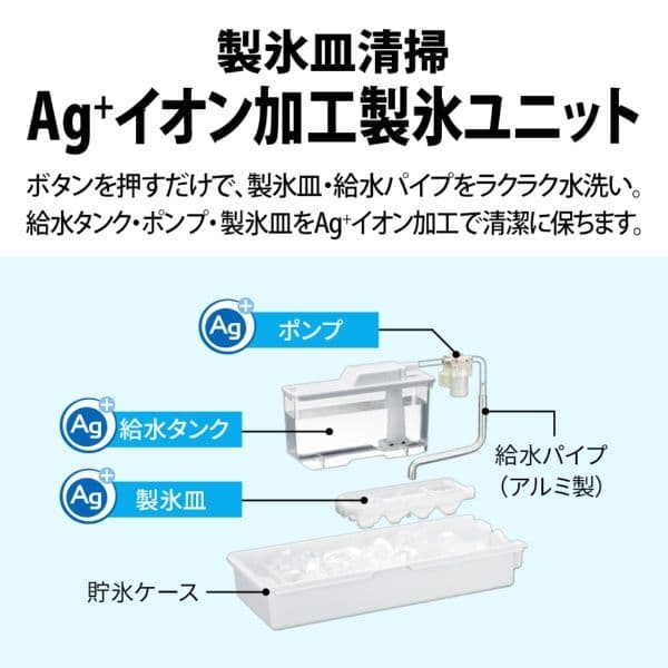 【2022年製】シャープ SJ-X416J冷蔵庫（412L）左右開き
