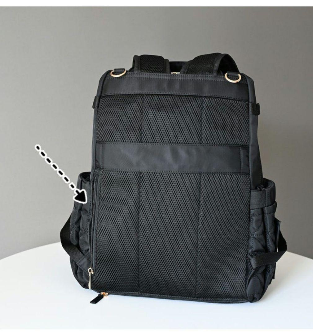 しまむら×MUMUコラボリュック ブラック