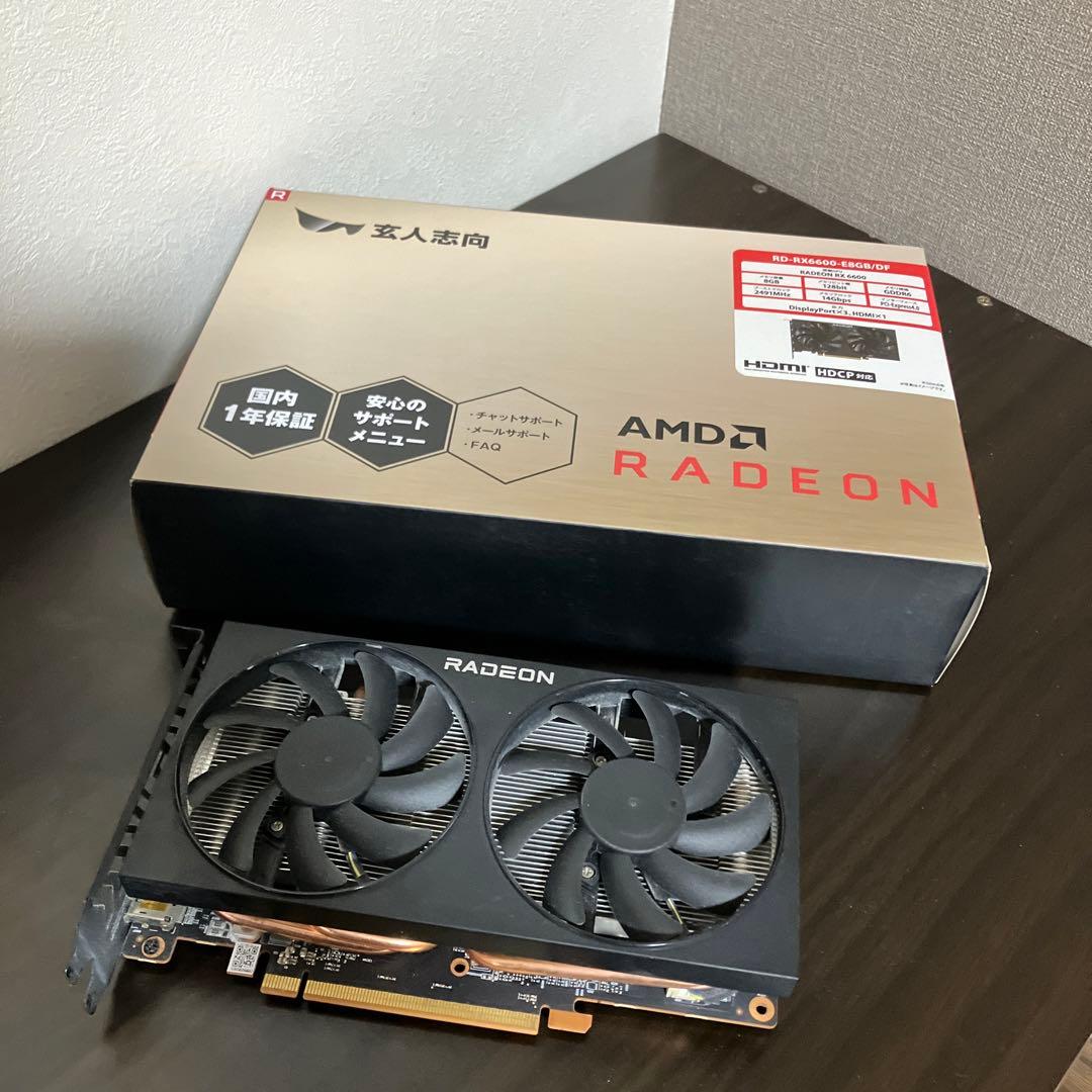 AMD Radeon RX6600 グラフィックボード