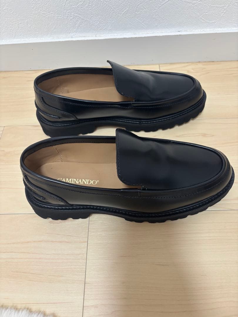 ほぼ未使用　CAMINANDOカミナンド PLAIN LOAFERS ローファー
