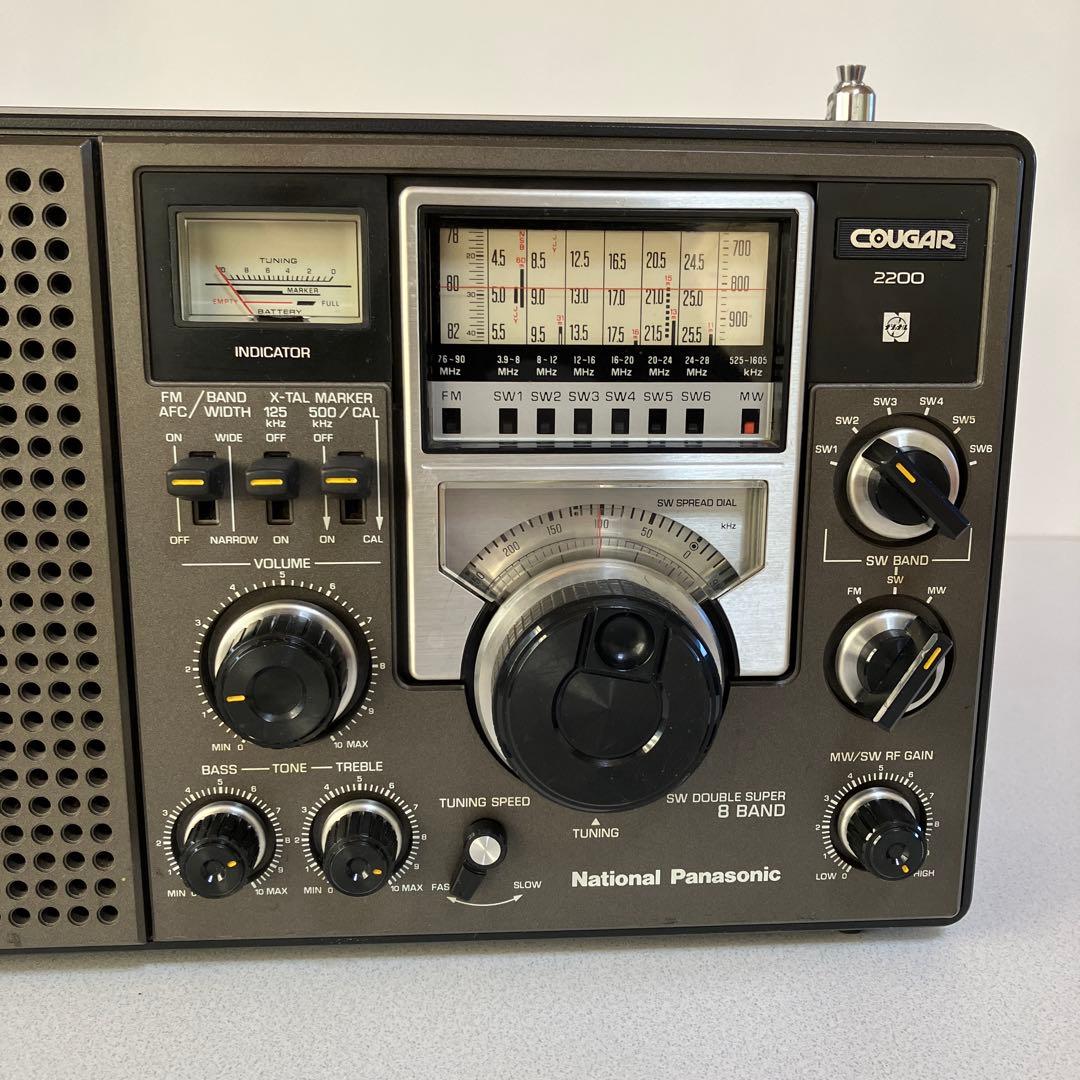 ナショナルＢＣＬラジオ　クーガー　　　２２００ 完動品