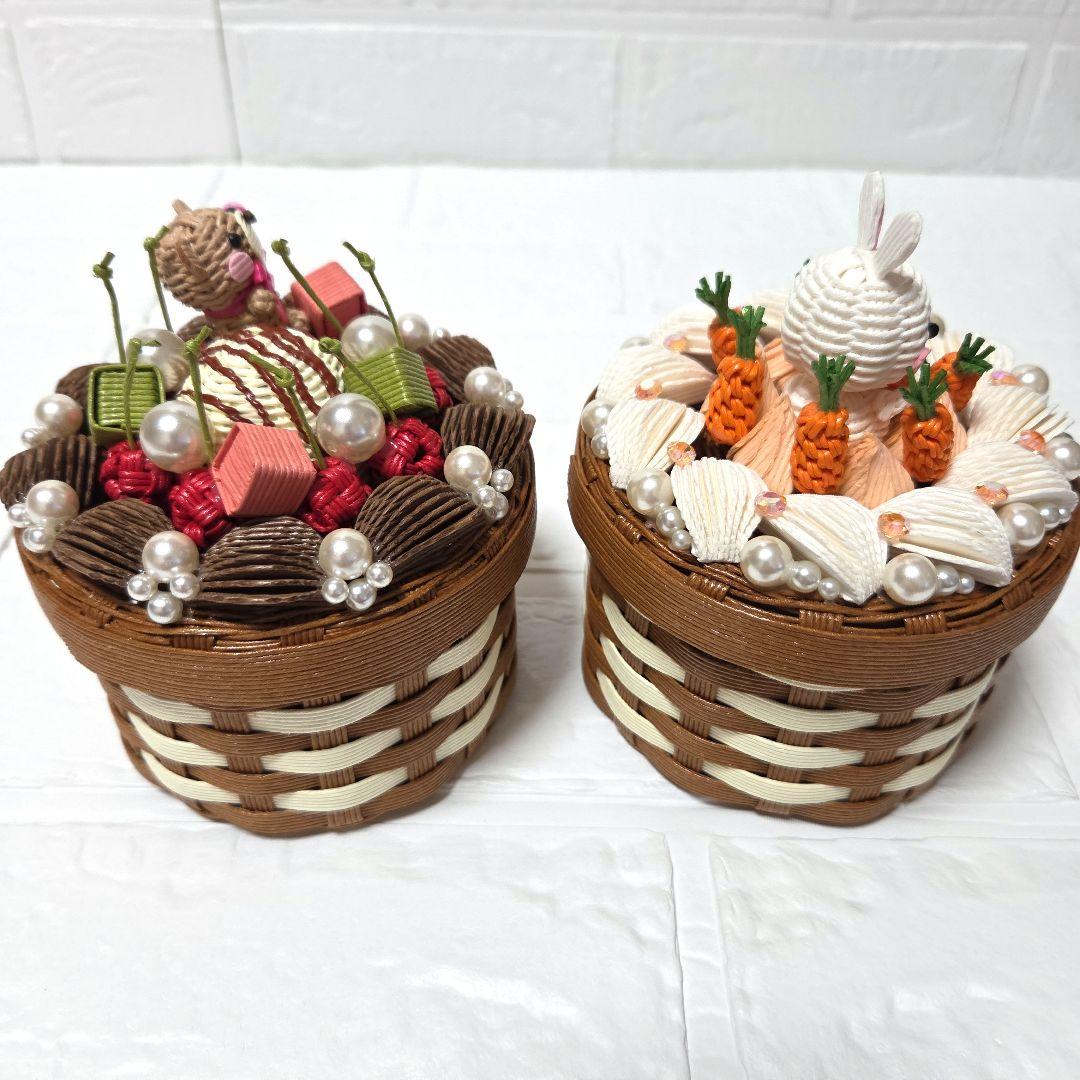 ✤エコクラフト✤　ご注文の小物入れたち(^.^)