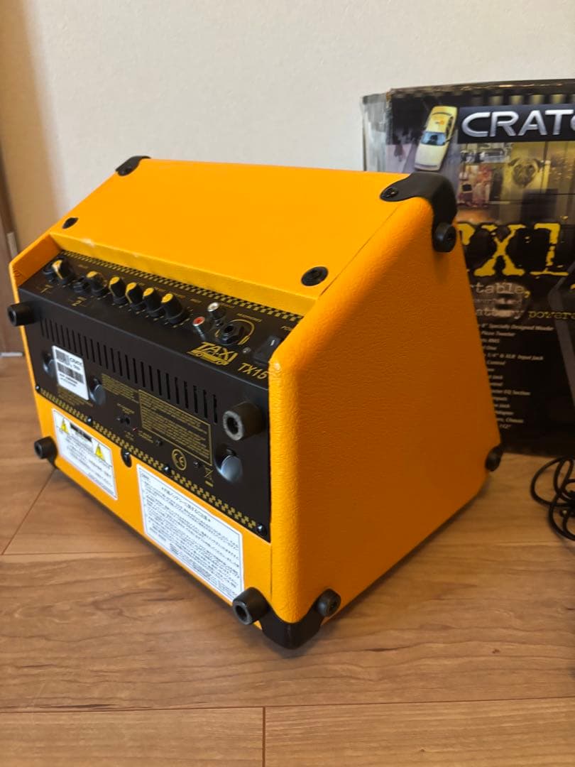 CRATE クレイト TX15J ギターアンプ ストリートアンプ 説明書 箱付き