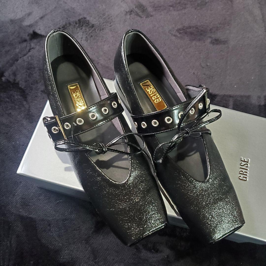 ルタロン グリーズ Le Talon GRISE ローファー　 23㎝ 黒 新品