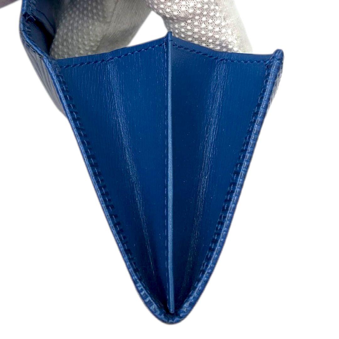 良品●LOUIS VUITTON サーンプル エピ ケース 小銭入れ 青