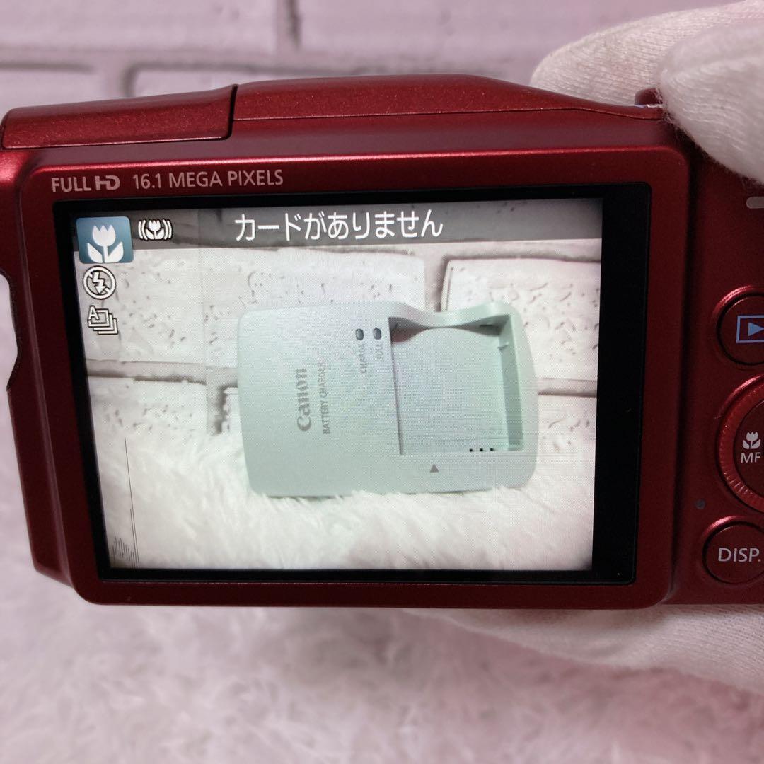 【極美品】 Canon SX700 HS デジタルカメラ デジカメ 赤