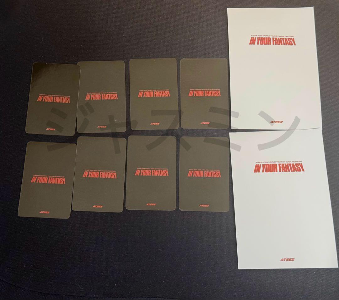 ATEEZ in your fantasy セイラー特典トレカ、ポスカ