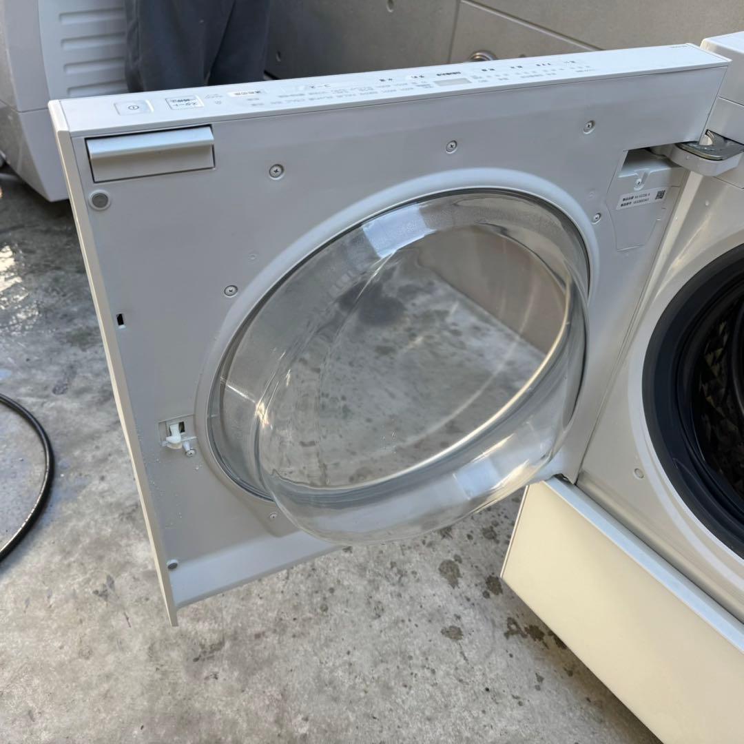 12★2018年製★パナソニック　ドラム式洗濯機　7KG 熱乾燥　キューブル