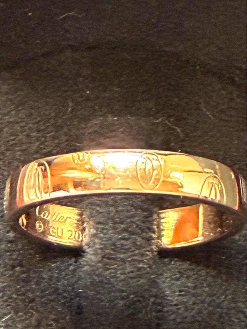 Cartier 750ハッピーバースデイリング　サイズ59(19号)