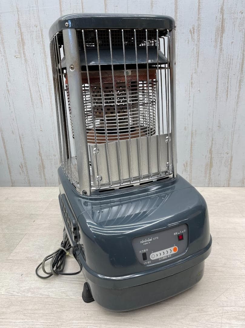 トヨトミ 石油ストーブ KF-15 95年製 動作確認済 強制通気形開放式