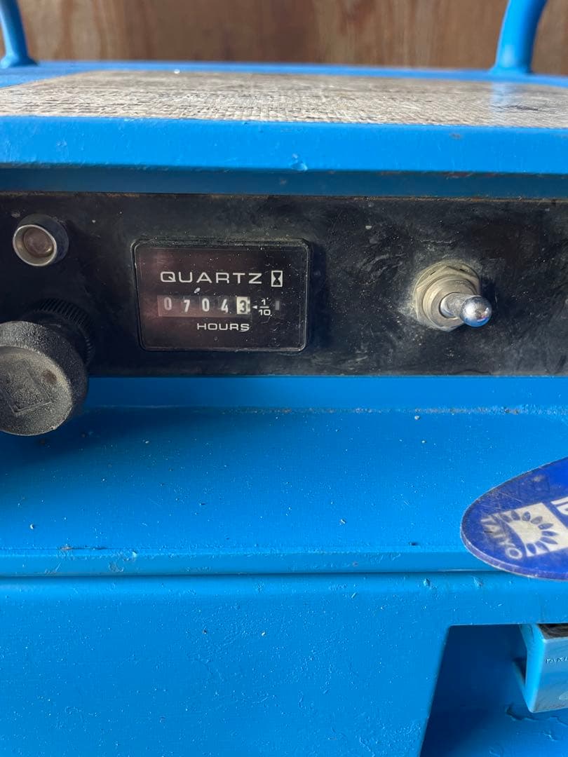 ツルミポンプ 高圧洗浄機 ガン　ホース付 HPJ-5ESM 稼働時間704時間