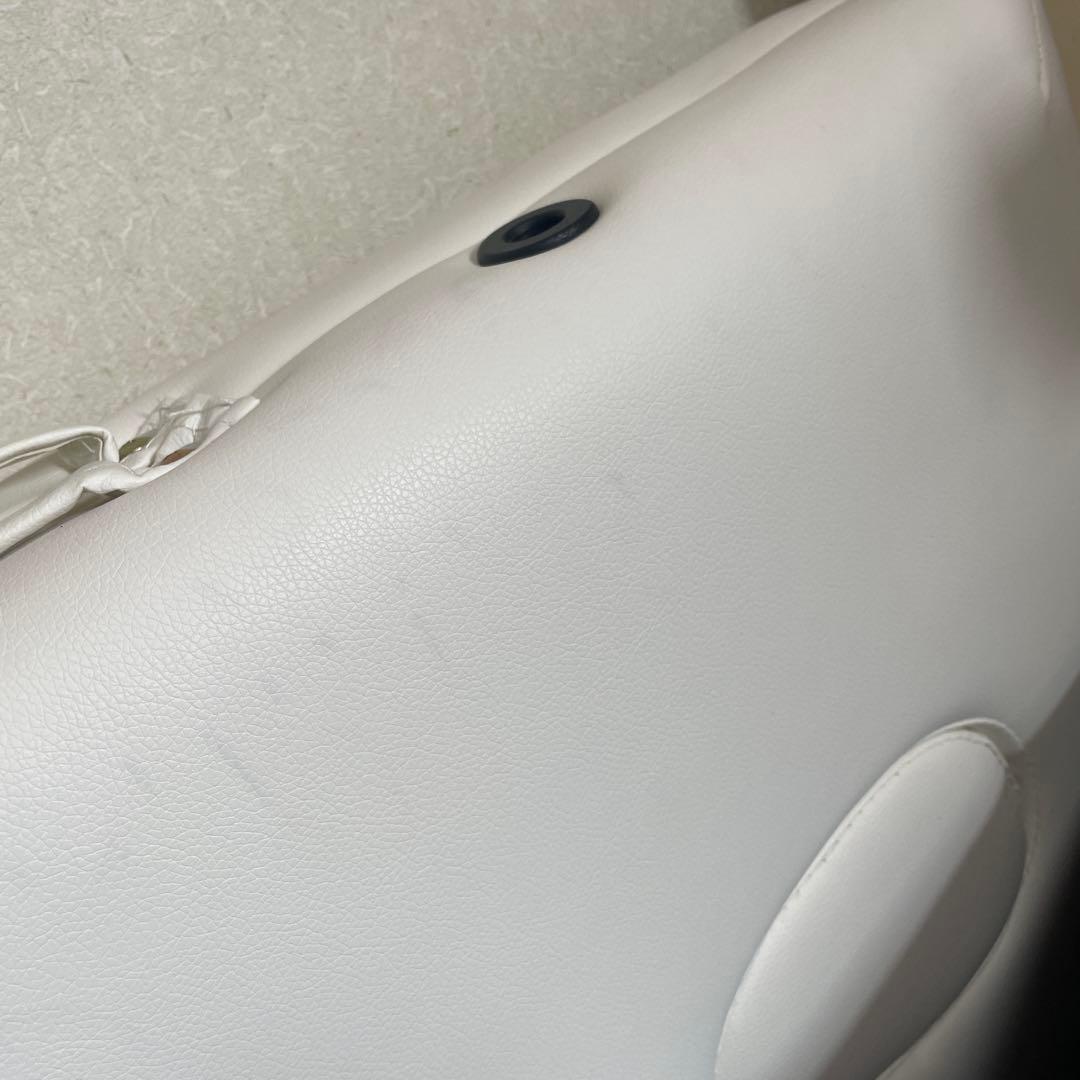 マッサージベッド　施術ベッド　折りたたみベッド　ホワイト