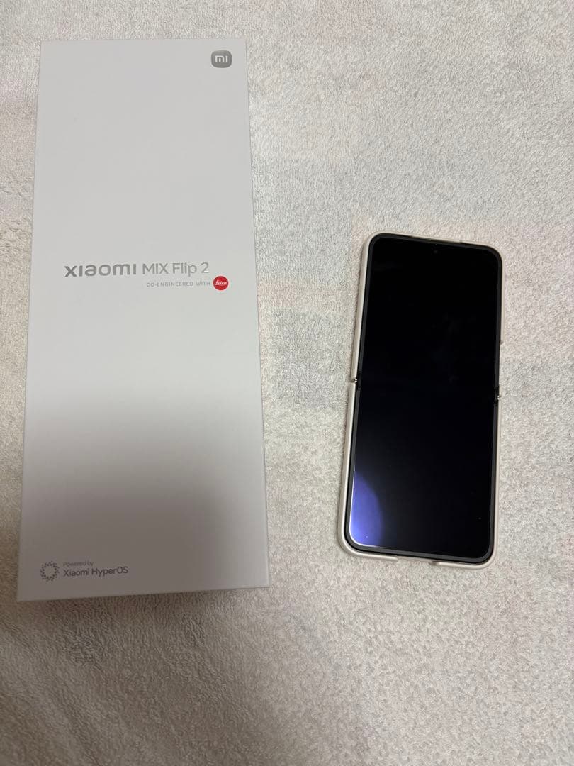 【手渡し可】Xiaomi MIX Flip 2 ホワイト12G/256G 中国版