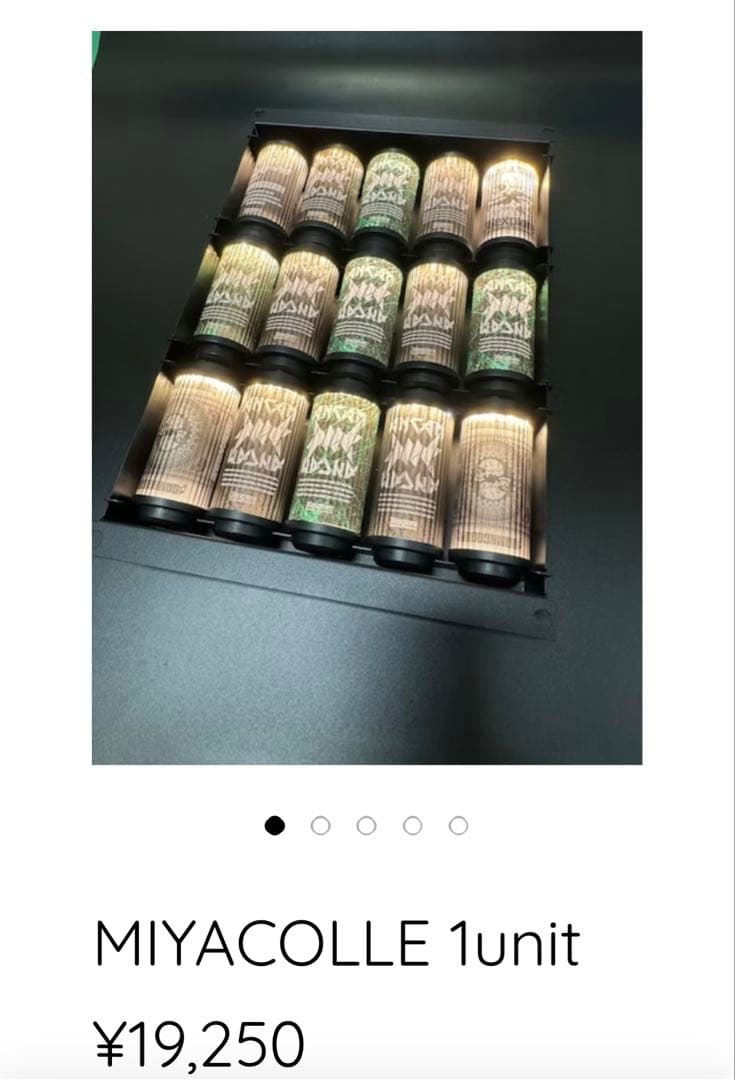 ANCAM MIYACOLLE 1unit メーカー完売品 38灯 アナキャン