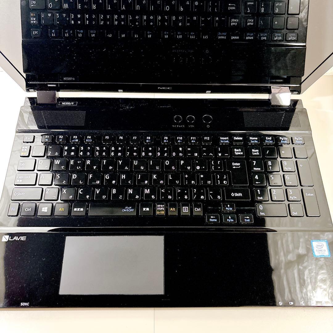 SSDで快適に使える✨メモリ8GB カメラ付き 第７世代 ノートパソコン NEC