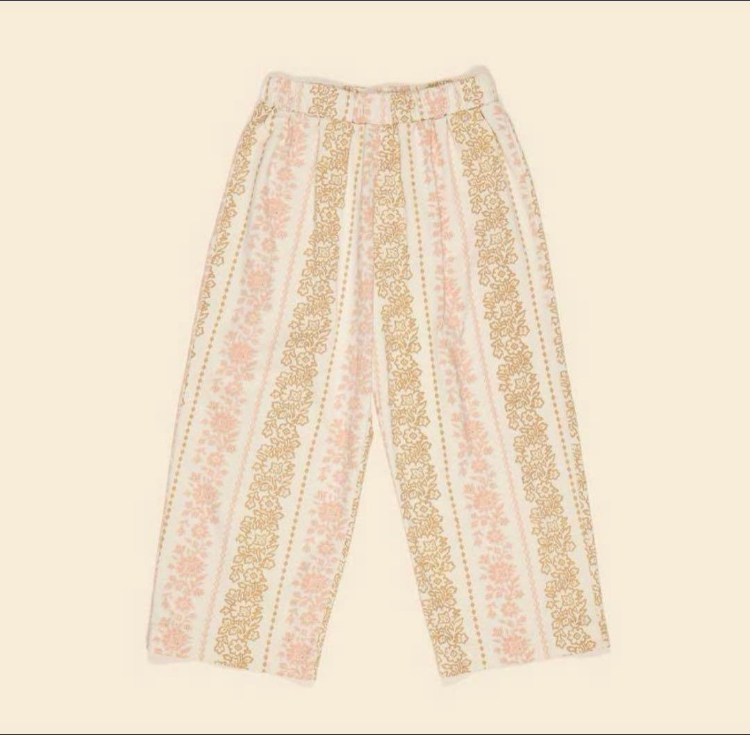 ボトムス Mila Trousers Cabin Stripe Floral 2-3y
