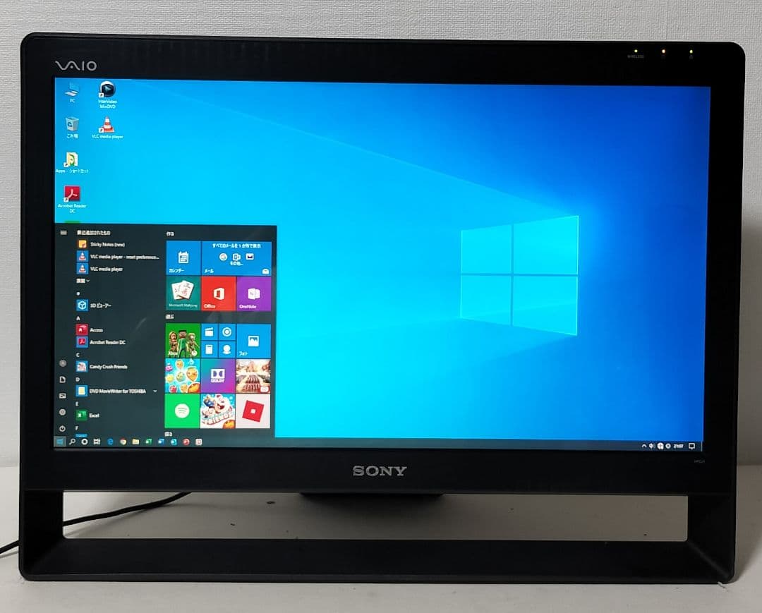 動作確認済 初心者OK 2コア win10ffice2016 SONY 一体型