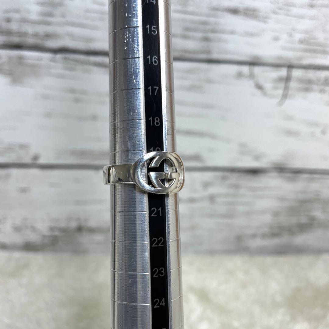 GUCCIグッチ インターロッキングGGリング　20号 メンズ/レディース