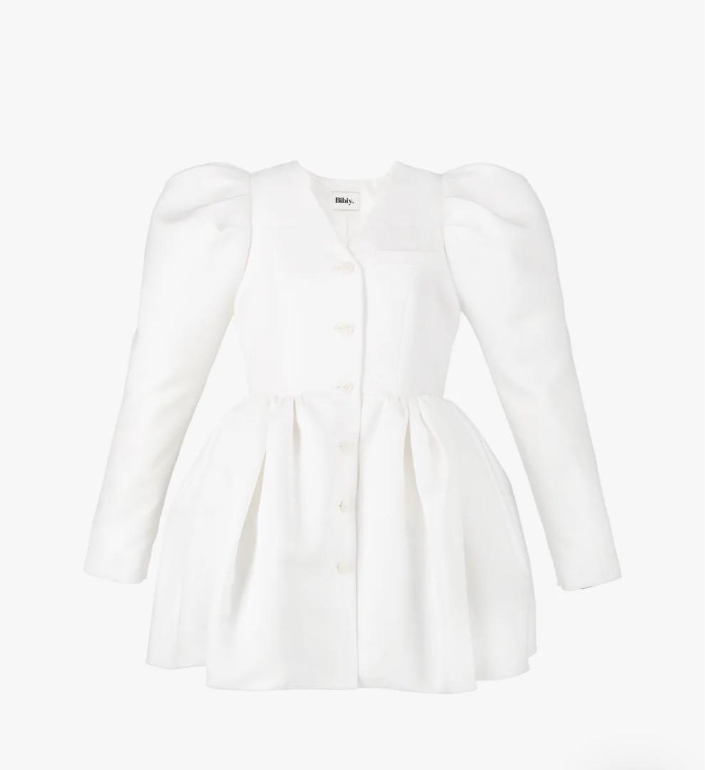 Bibiy DOROTHY PUFF DRESS ホワイト ワンピース