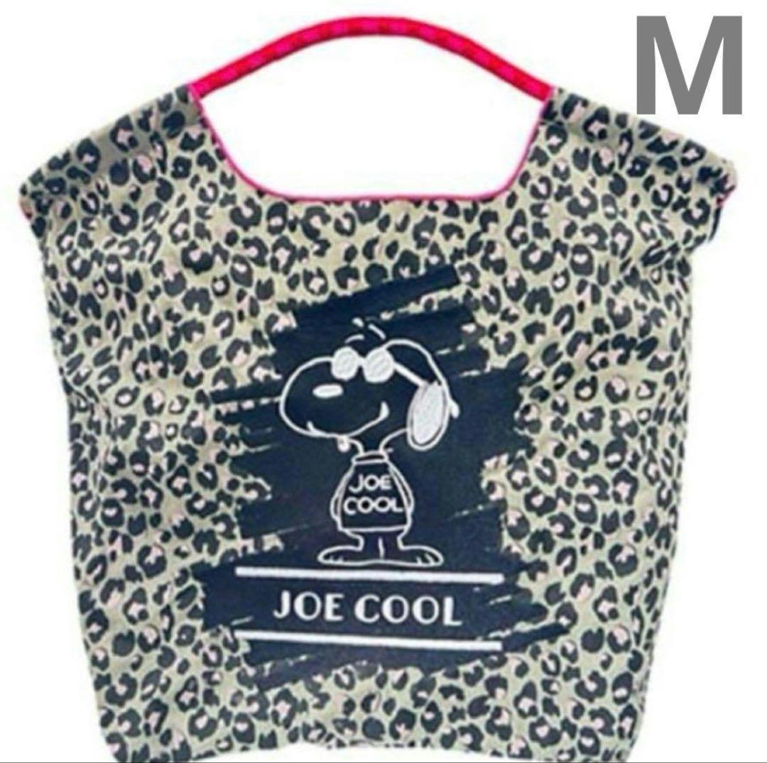 Ball&Chain スヌーピー ヒョウ柄エコバッグ　大阪限定M グレー