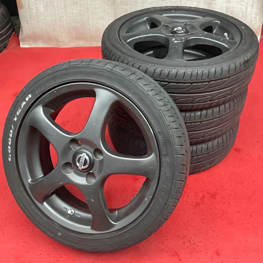 送料無料165/50R15グッドイヤーEAGLE LS2000アルミホイール4穴