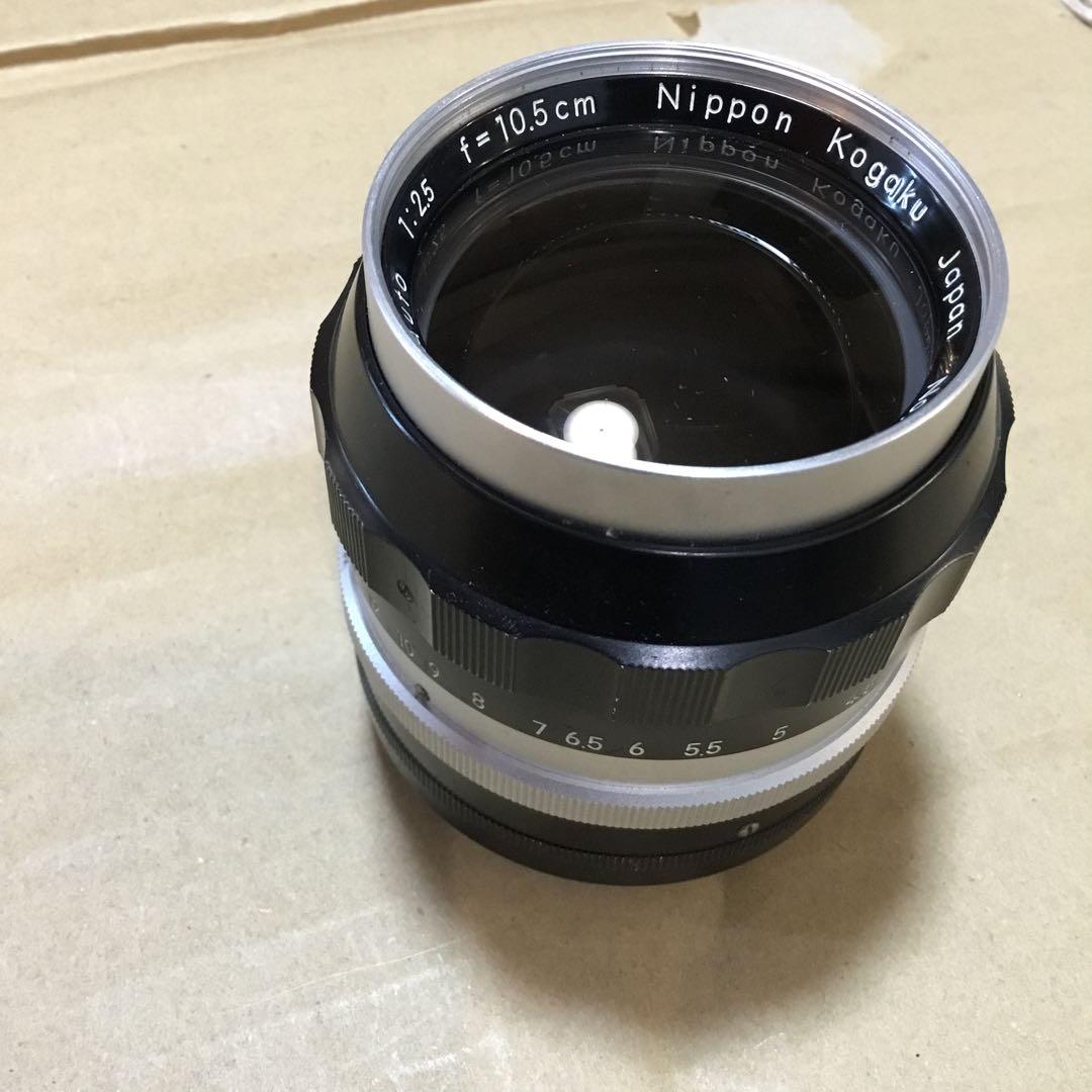 Nippon Kogaku 10.5cmf/2.5 レンズ　ニッコール