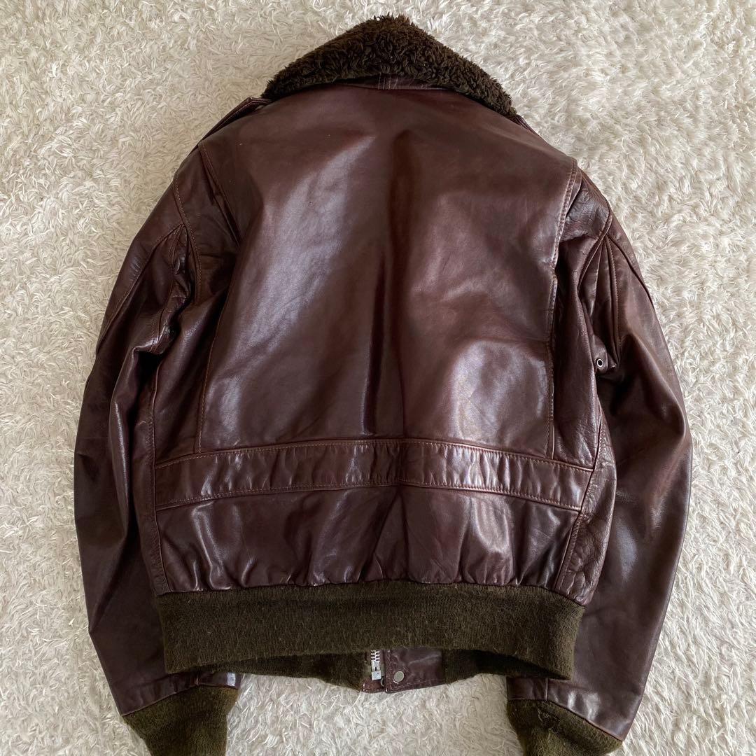 80s/42 SCHOTT 184SM G-1 ボアライナー IDEAL 白タグ