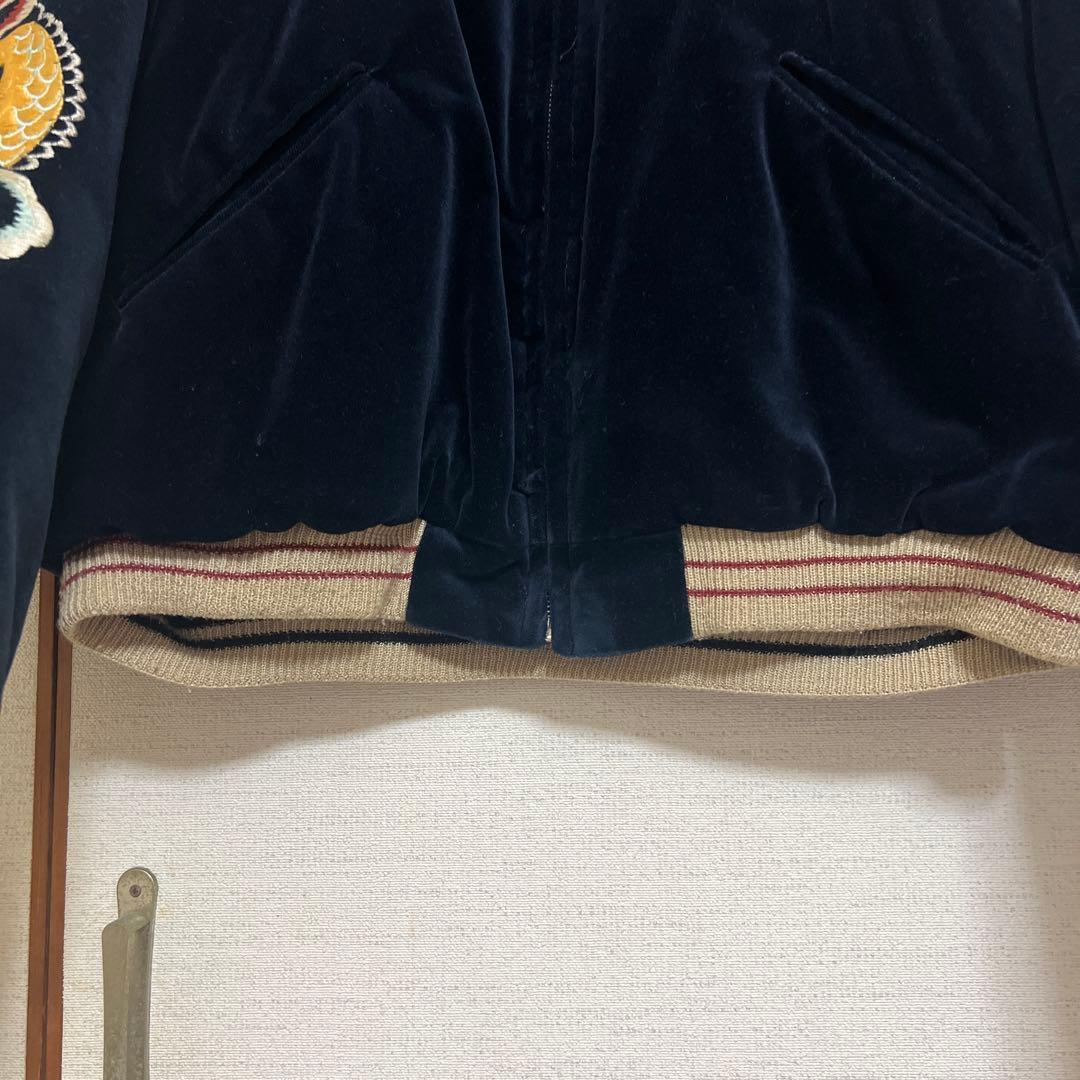 東洋別珍スカジャンOkinawa 虎×鷹