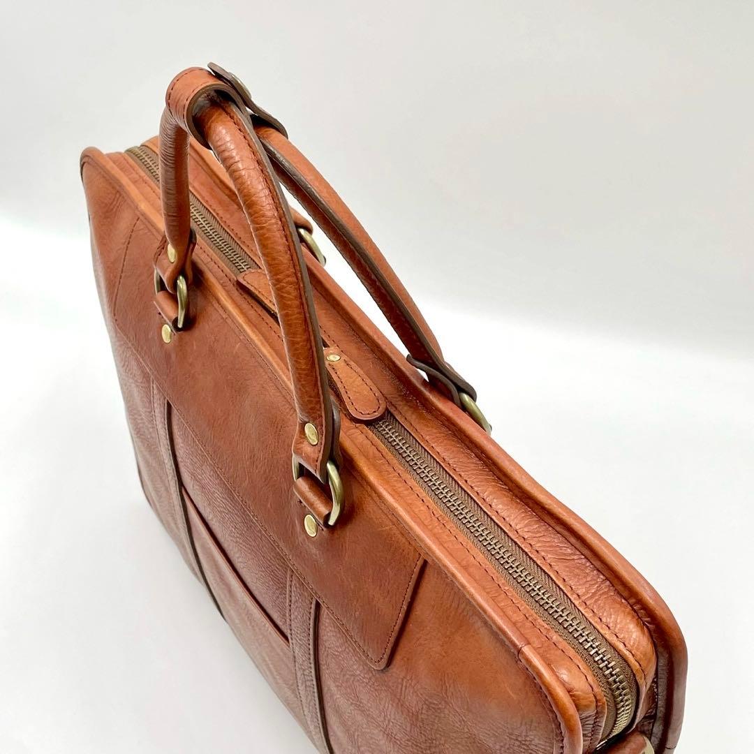 PORTER Heritage 2way ブリーフケース ブラウン オールレザー