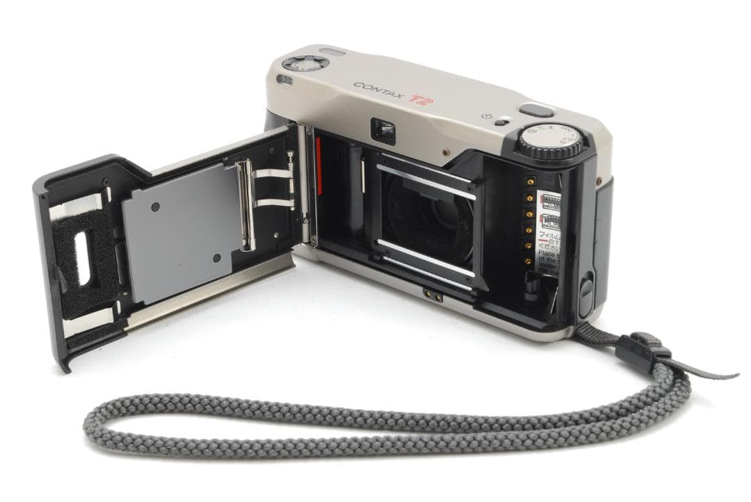 【美品 箱＆ケース付き】コンタックス Contax T2 シルバー