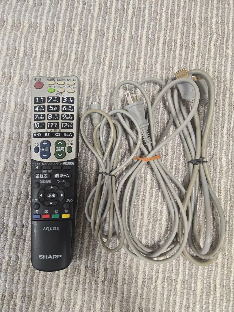 SHARP AQUOS 40型テレビ 本体　LC-40AE7