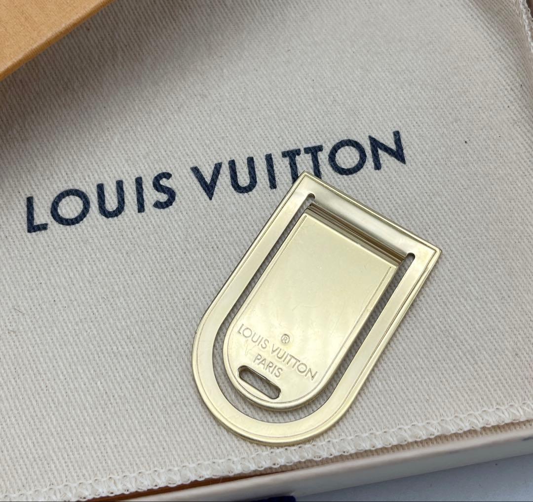 ルイヴィトン　パンス ア ビエ ポルト アドレス マネークリップ　ゴールド