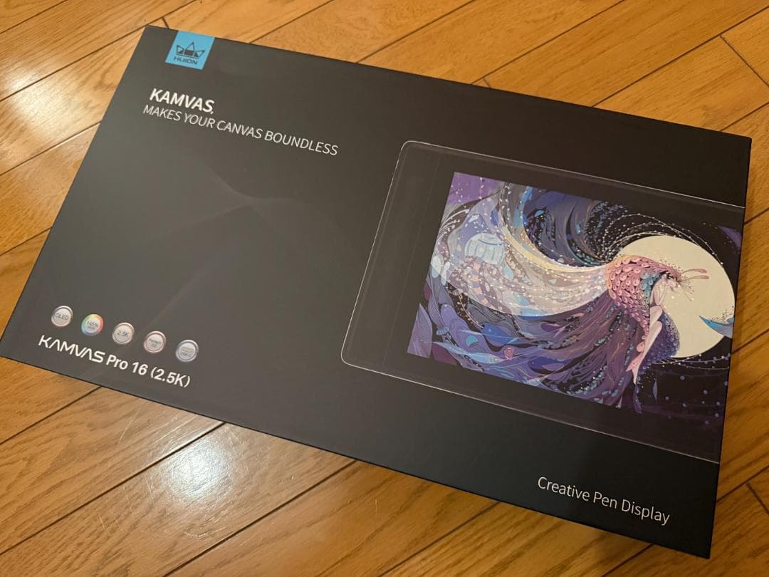 HUION Kamvas Pro16 (2.5K) 液晶ペンタブレット本体