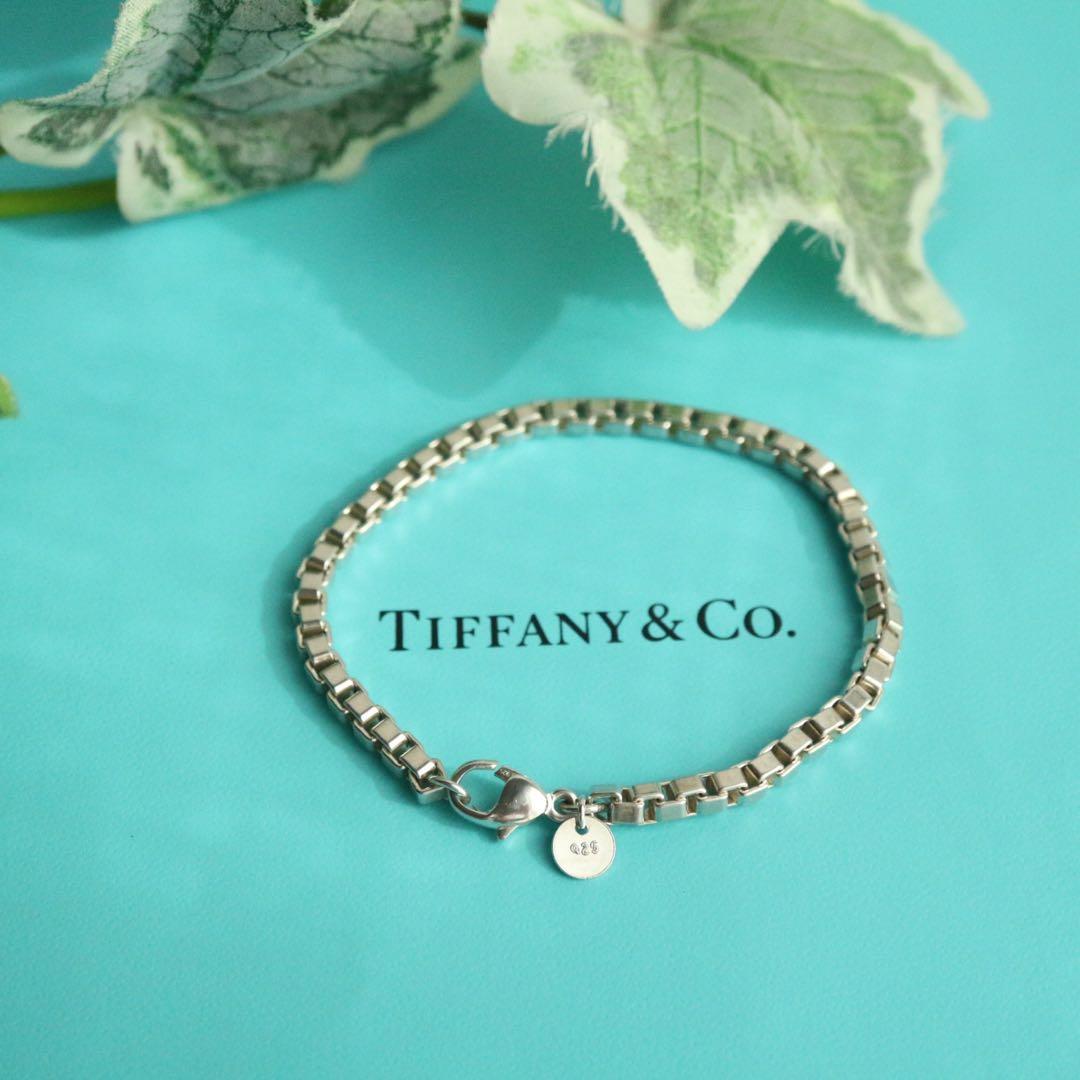 美品✨箱袋付き✨ティファニー ベネチアン リンク ブレスレット