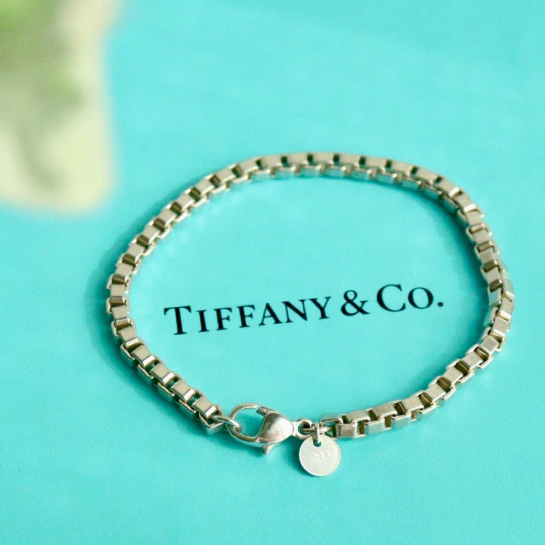 美品✨箱袋付き✨ティファニー ベネチアン リンク ブレスレット