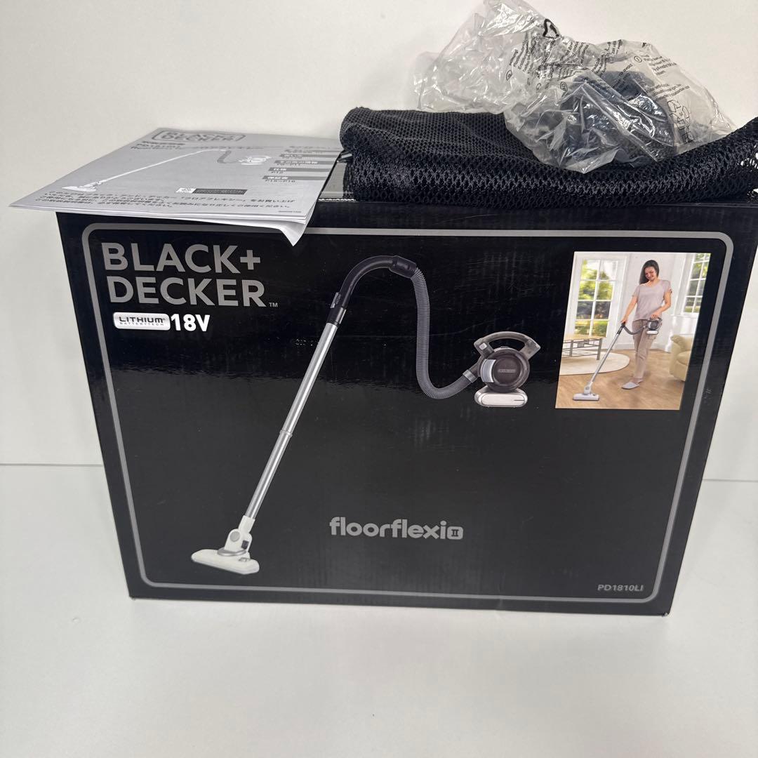 BLACK+DECKER コードレス掃除機 18V