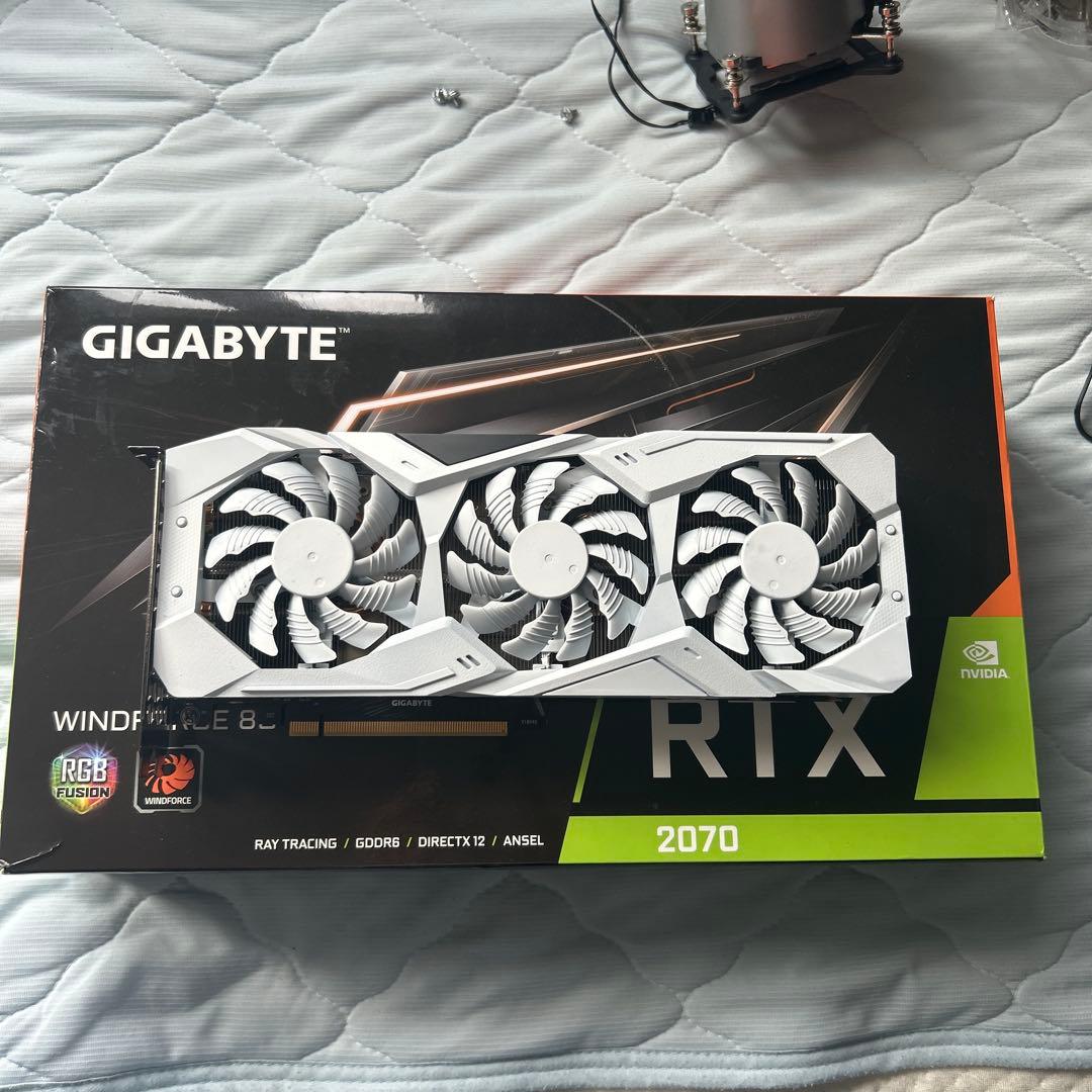 GIGABYTE RTX 2070 グラフィックボード　塗装品