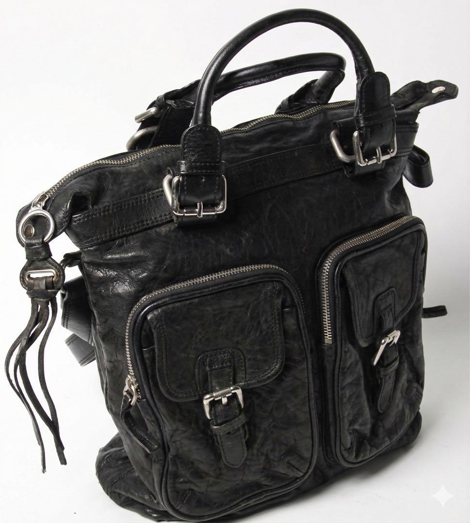 【名作】ニールバレット レザーバッグ 2way 黒 Neil Barrett