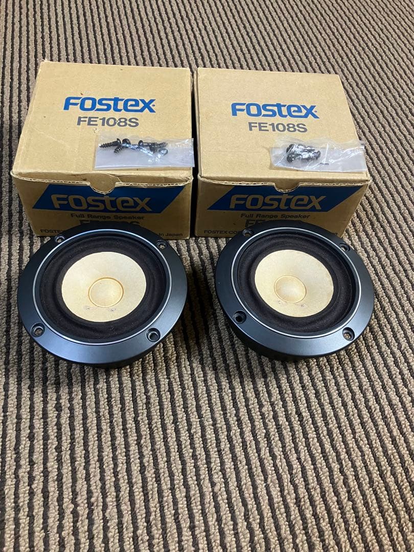Fostex FE108S フルレンジスピーカー 2個セット　希少